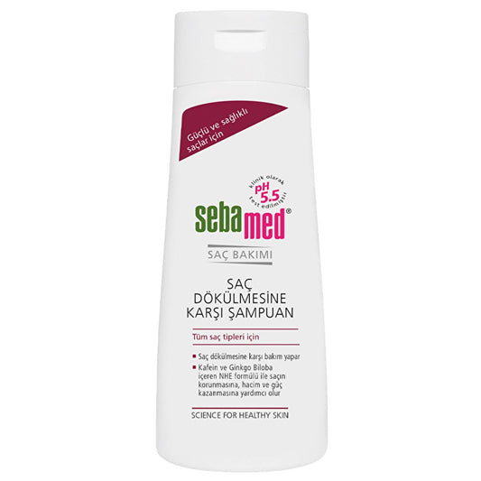 Sebamed Anti-Hair Loss Shampoo 400ml - Gentle, Caffeine & Ginkgo Biloba Enriched for Hair Loss Prevention