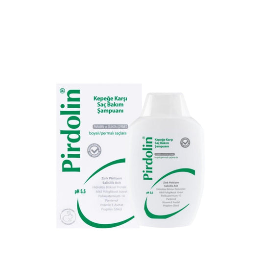 Pirdolin Anti-Dandruff Shampoo, 300ml - Gentle Hair Care for Dandruff Relief - Sulfur-Free, Nourishing, and Gentle on Scalp