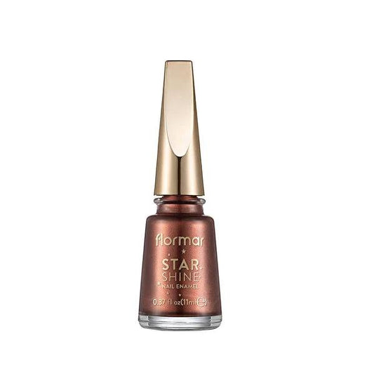 Flormar Metallic Nail Polish - High Pigment, Long Lasting Nail Color - Flormar Star Shine