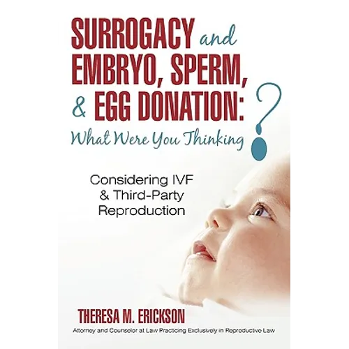 Surrogacy and Embryo, Sperm, & Egg Donation: What Were You Thinking?: Considering IVF & Third-Party Reproduction - Hardcover
