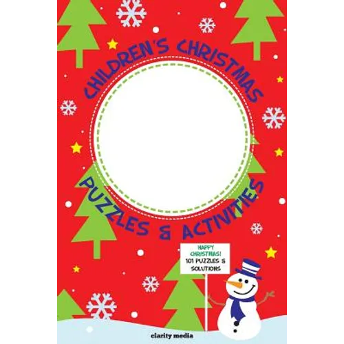 Children's Christmas Puzzles & Activities: Personalise the cover & write your own message! - Paperback