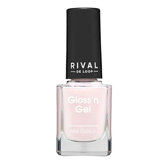 Rival de Loop Gloss'n Gel Nail Polish No.02 - Long Lasting Nail Gloss with High Coverage & Glossy Finish