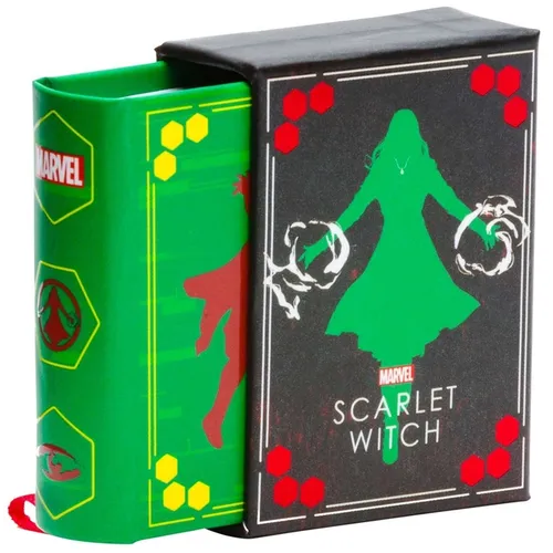 Marvel: The Tiny Book of Scarlet Witch and Vision: (Wanda Maximoff and Vision Comics, Geeky Novelty Gifts for Marvel Fans) - Hardcover