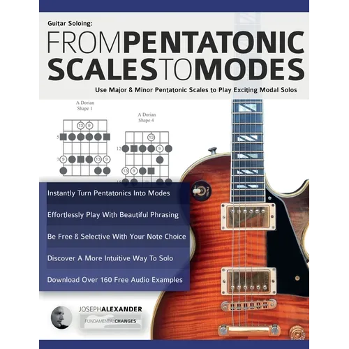 Guitar Soloing: Use Major & Minor Pentatonic Scales to Play Exciting Modal Solos - Paperback