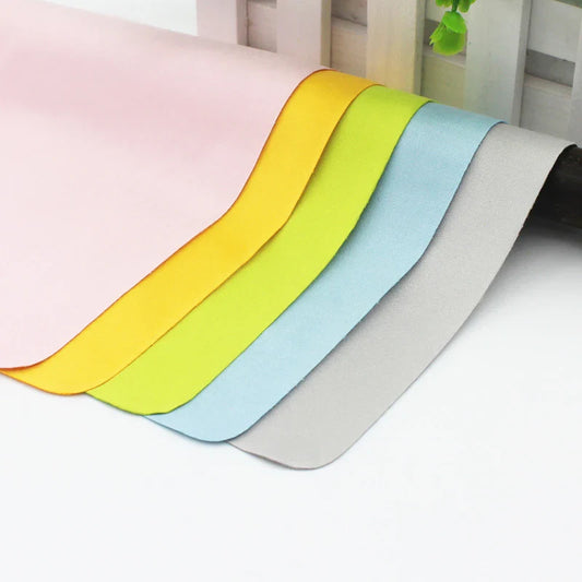 5-Pack Microfiber Glasses Cleaning Cloths (145 x 175 mm / 5.7 x 6.9 in) - Chamois Lens & Phone Screen Wipes