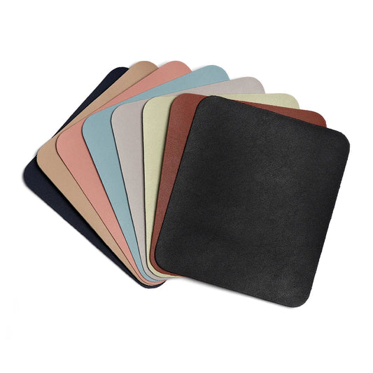 Universal Anti-Slip Leather Mouse Pad – 9.06 x 7.87 x 0.08 in (230 x 200 x 2 mm) Waterproof Desk Cushion for Gaming & Office