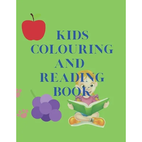 Kids Colouring and Reading Book - Paperback