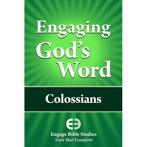 Engaging God's Word: Colossians - Paperback