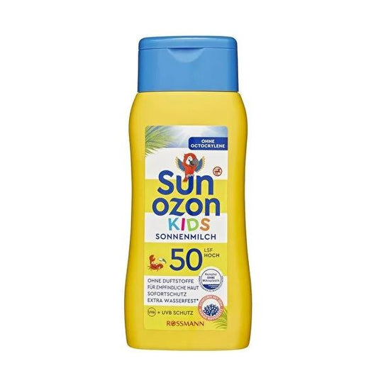 Sunozon Children's Sunscreen Lotion - 50 SPF, Water-Resistant, Vegan, Sensitive Skin Friendly by Sunozon