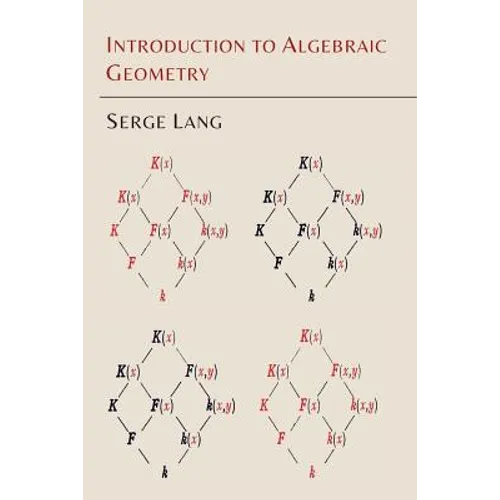 Introduction to Algebraic Geometry - Paperback