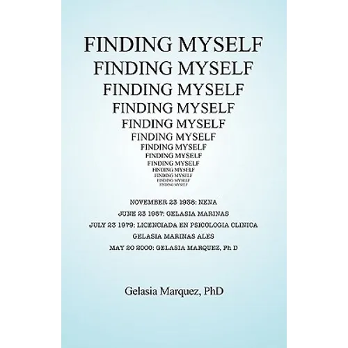 Finding Myself - Paperback
