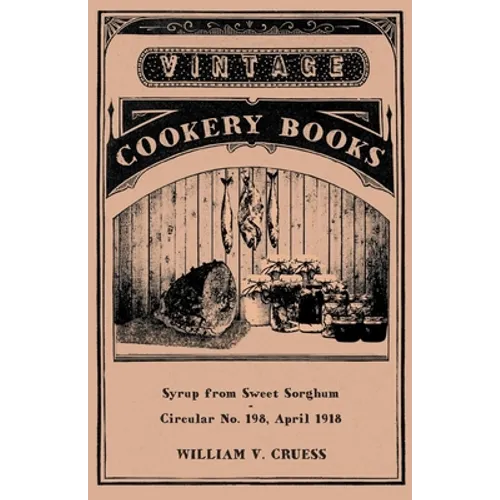 Syrup from Sweet Sorghum - Paperback