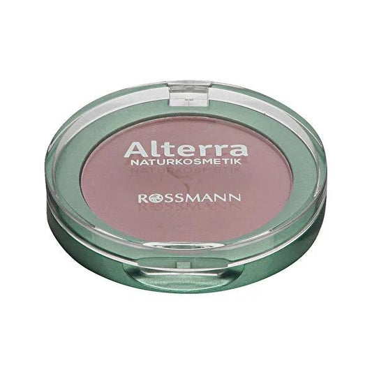 Alterra Blush Powder Rose Color Tone - Natural Makeup for All Skin Types