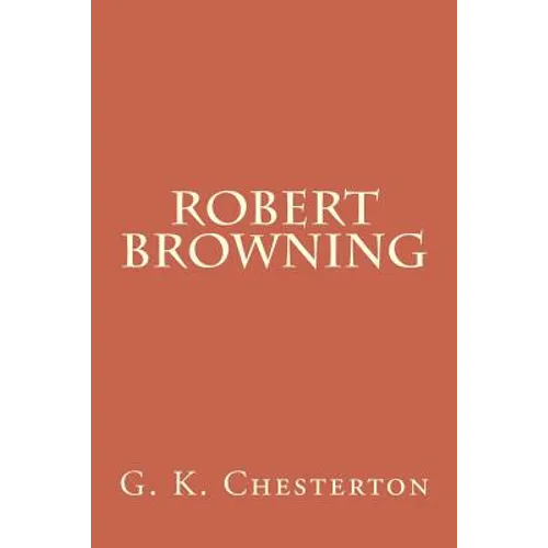 Robert Browning - Paperback