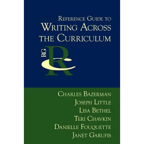 Reference Guide to Writing Across the Curriculum - Paperback