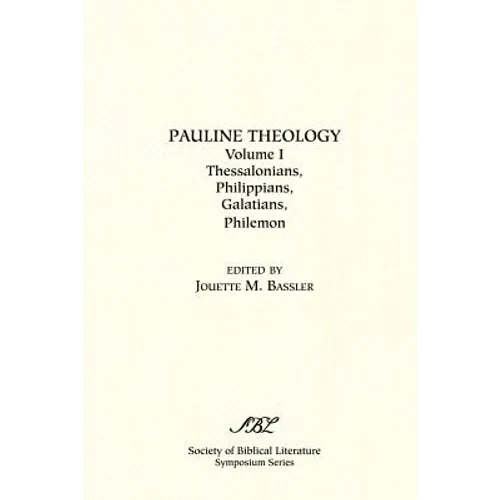 Pauline Theology, Volume I - Paperback