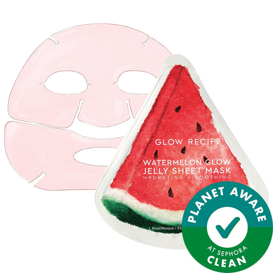 Watermelon Glow Hydrating Sheet Mask - Soothe & Replenish Dehydrated Skin with Watermelon Extract & Hyaluronic Acid