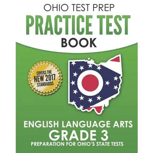OHIO TEST PREP Practice Test Book English Language Arts Grade 3: Preparation for Ohio's State Tests - Paperback
