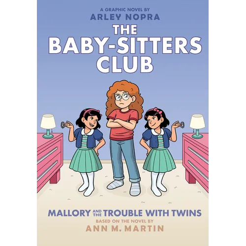 Mallory and the Trouble with Twins: A Graphic Novel (the Baby-Sitters Club #17) - Hardcover