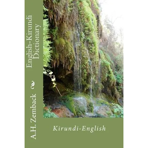 English-Kirundi Dictionary - Paperback