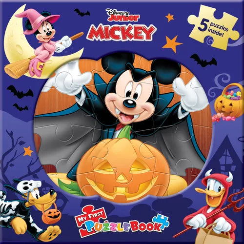 Disney Mickey Halloween My First Puzzle Book - Novelty