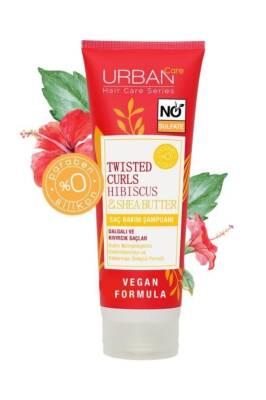 Urban Care Curly Hair Shampoo with Hibiscus & Shea Butter - Moisturizing, Sulfate-Free, 8.45 fl oz