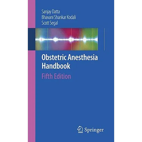 Obstetric Anesthesia Handbook - Paperback