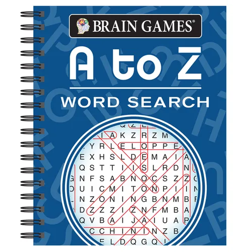 Brain Games - A to Z Word Search - Spiral