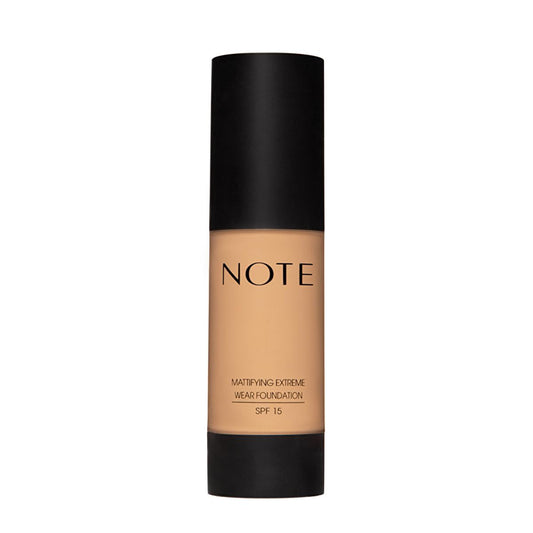 Note Mattifying Extreme Wear Foundation - Oil Control, SPF15, Cruelty-Free, 03 Medium Beige
