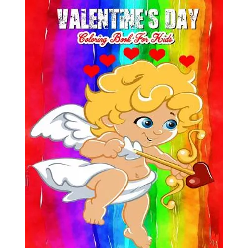 Valentine's Day Coloring Book For Kids - Paperback