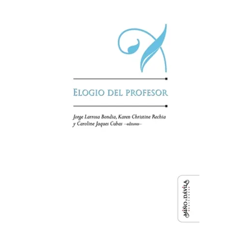 Elogio del profesor - Paperback