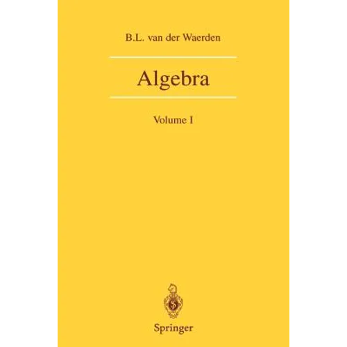 Algebra: Volume I - Paperback