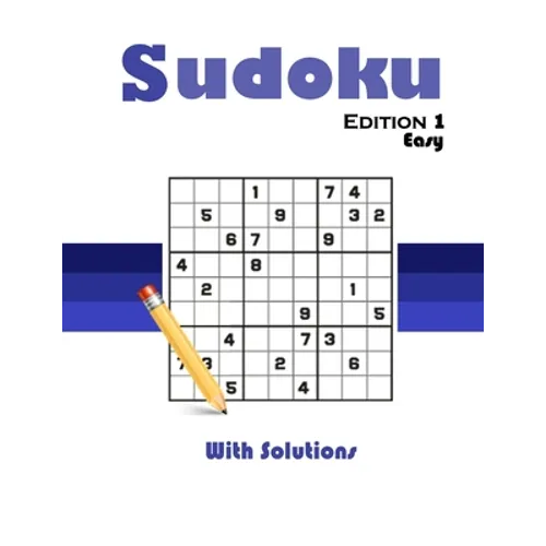 Sudoku 1st Edition: +50 Collections Of Soduko + With solutions in last pages, Easy - Paperback