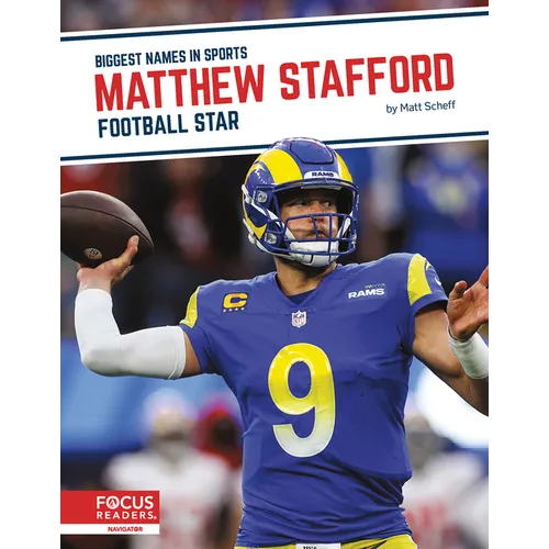Matthew Stafford: Football Star - Paperback
