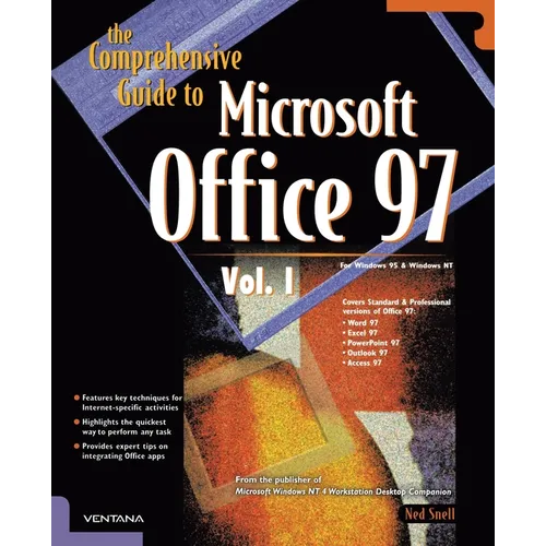 The Comprehensive Guide to Microsoft Office 97 Vol. I - Paperback