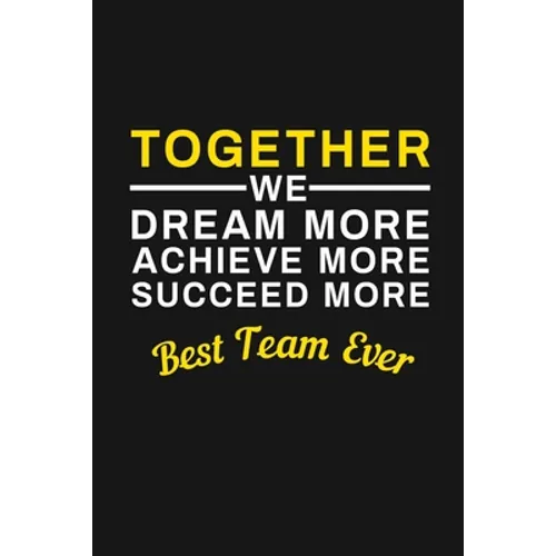 Best Team Ever: Staff Recognition Gifts - Paperback