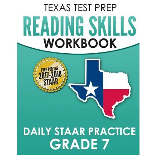 TEXAS TEST PREP Reading Skills Workbook Daily STAAR Practice Grade 7: Preparation for the STAAR Reading Assessment - Paperback