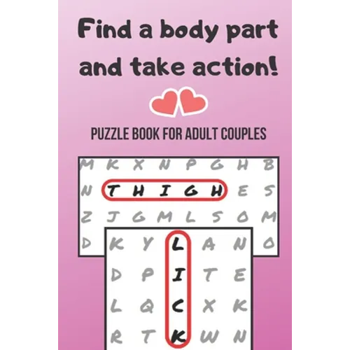 Puzzle Book for Adult Couples: Word Search Game for Adults Naughty Foreplay Large Print Challenge for Boyfriend, Girlfriend, Husband or Wife - Paperback