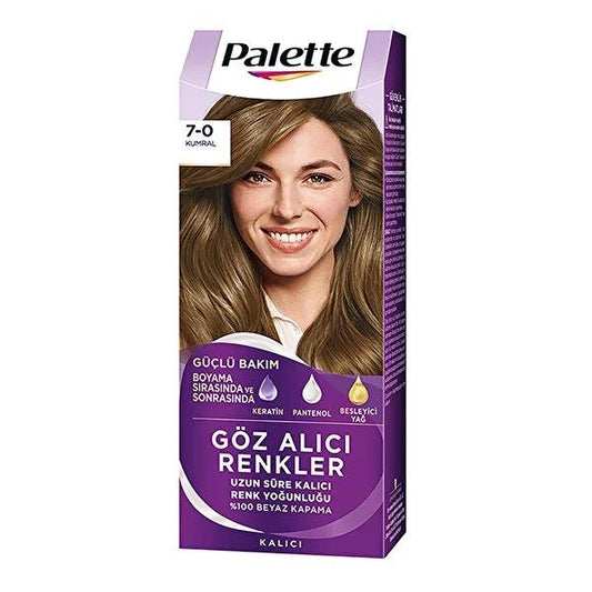 Palette Hair Dye - Vibrant Long-Lasting Color with 100% Gray Coverage