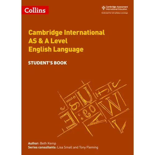 Cambridge International as & a Level English Language Student's Book - Paperback