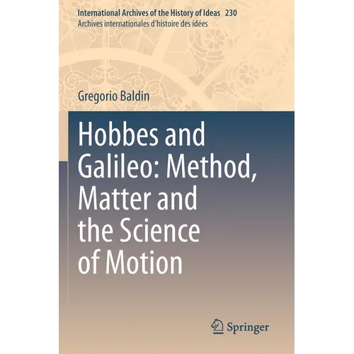 Hobbes and Galileo: Method, Matter and the Science of Motion - Paperback