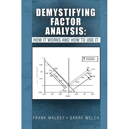 Demystifying Factor Analysis - Paperback