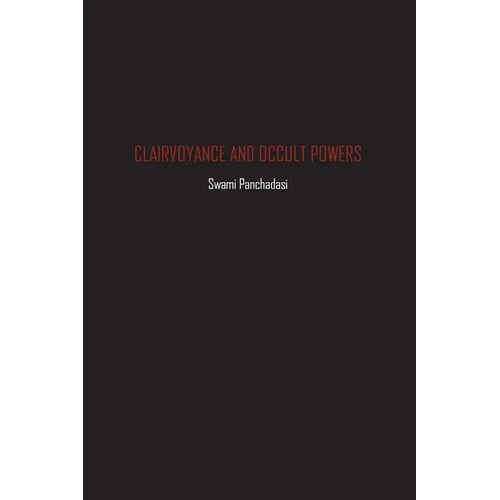 Clairvoyance and Occult Powers - Paperback
