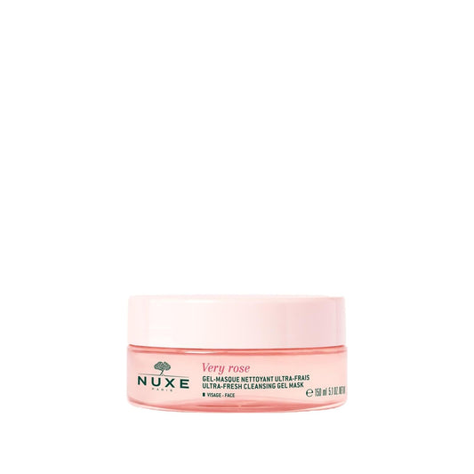 Nuxe Very Rose Cleansing Gel Mask - 150ml, Natural Skincare for Gentle Cleansing & Nourishment