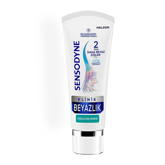 Sensodyne Sensitive Teeth Whitening Toothpaste - 2.54 fl oz, Strengthens Enamel, Clinically Proven