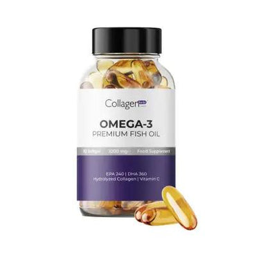 Collagen Forte Premium Omega 3 1000 mg Softgel Capsules