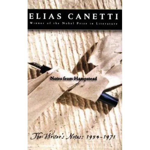 Notes from Hampstead: The Writer's Notes: 1954-1971 - Paperback
