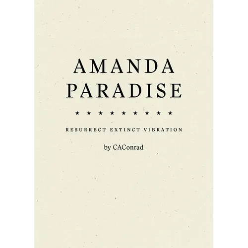 Amanda Paradise - Paperback