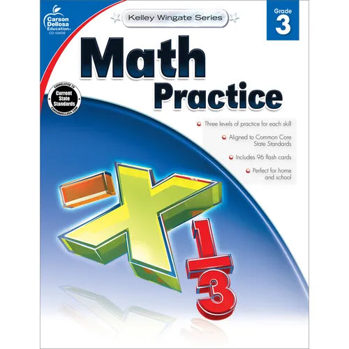 Math Practice, Third Grade - Paperback