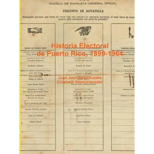 Elecciones en Puerto Rico, 1899-1964 - Paperback